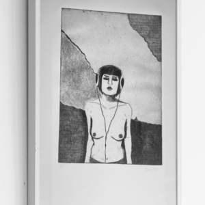 "Lo que no se doma" ~ Litografía (56 x 38 cm)