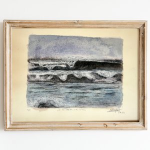 "Sol de invierno- Olas frías" ~ Tec. Mixta (A4)