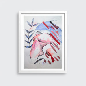 "Microagresiones cotidianas II" ~ Tec. mixta (21 x 40 cm)
