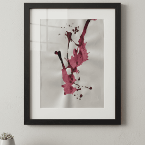 "Aprendizajes heredados - Pink" ~  (76 x 59 cm)